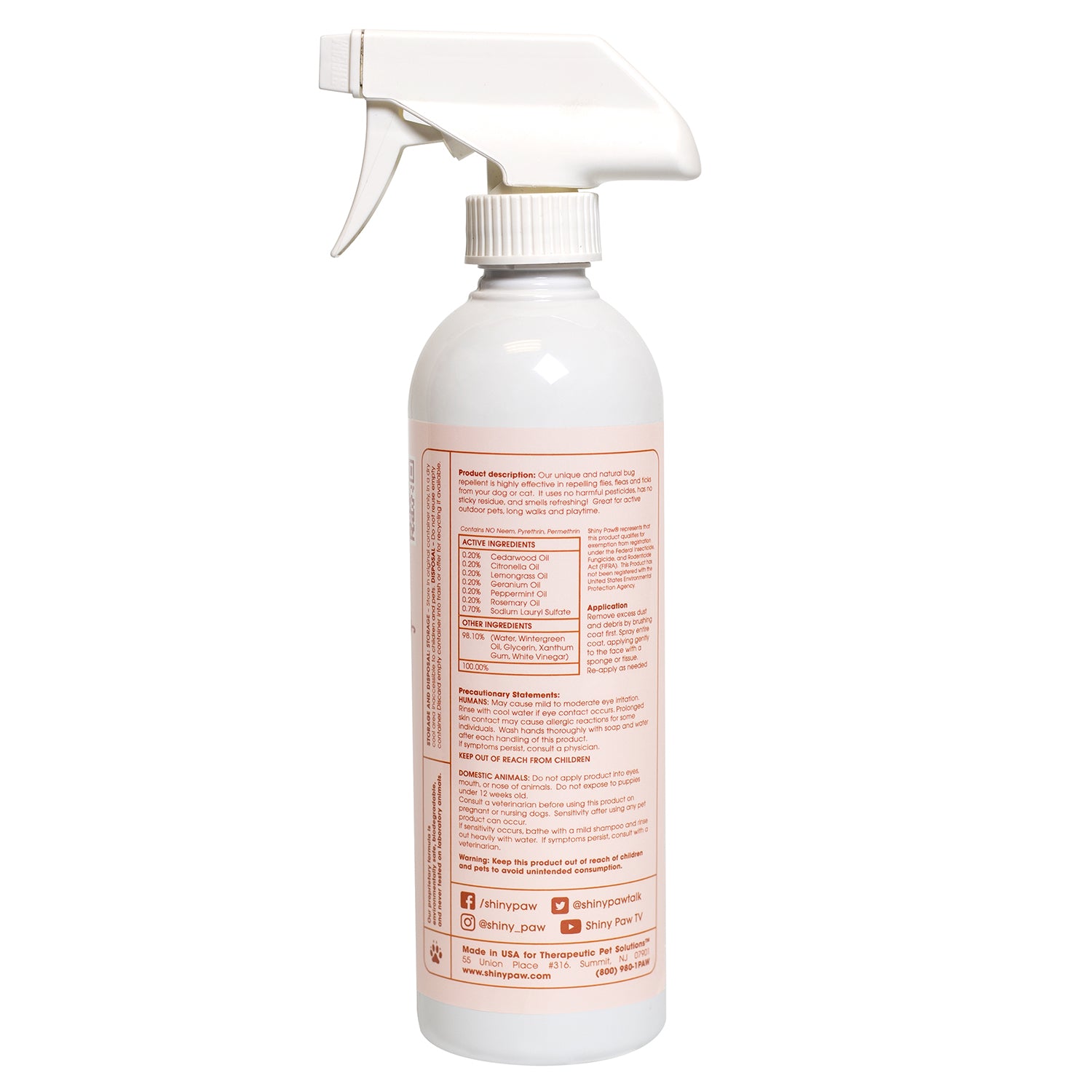 Citronella dog hot sale repellent spray